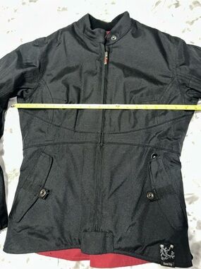 Black Power Trip Women's Motorcycle Riding Jacket